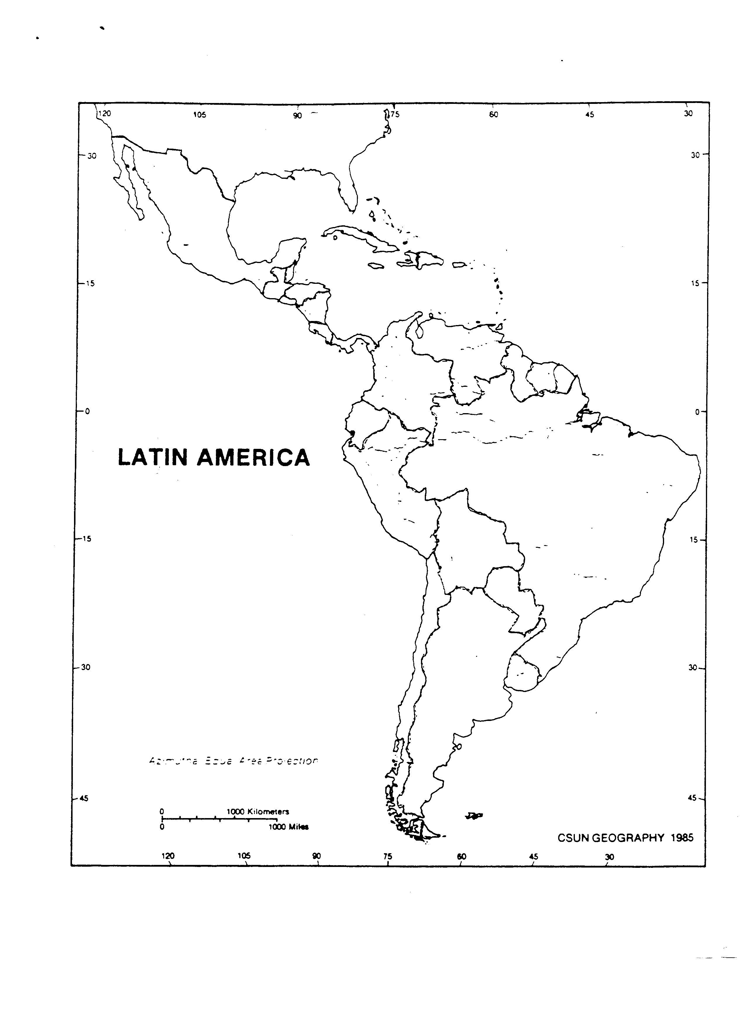 Blank Political Map Of Latin America Xxx Porn Library